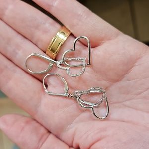 Vera Wang diamond earrings